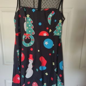 Fun Christmas dress 1X